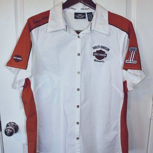Harley-Davidson Women’s Short Sleeve Button-Down Shirt